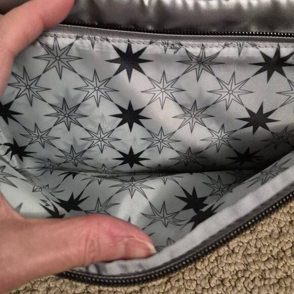 NWT LUG Scoop SE Crossbody in Metallic Silver - Picture 5 of 12